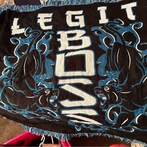 Wwe Sasha Banks Tapestry Throw Blanket New